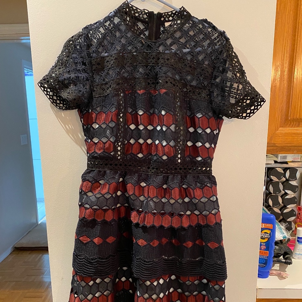 Self-Portrait Lace Dress